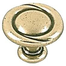 3" Reflections Round Knob, Regency Brass