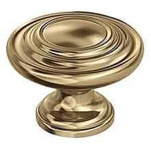 1-3/4" Inspirations Round Cabinet Knob, Champagne Bronze