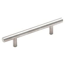 3-3/4" T-Bar Pull, Stainless Steel, 6-1/8" Length