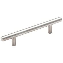 3-3/4" Bar Pull, Sterling Nickel