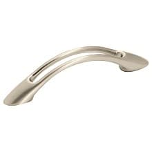 3" Essential'Z Arch Pull, Satin Nickel