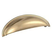 3" Ravino Cup Pull, Champagne Bronze
