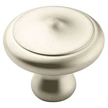 40mm Essential'Z Round Knob, Satin Nickel