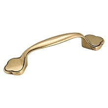 3" Allison™ Value Hardware Spoon Pull, Light Antique Brass, 4-3/4" Length