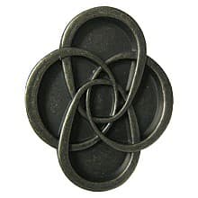1-1/4" Marsden Knob, Weathered Nickel