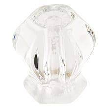 1-3/16" Allison™ Value Crystal Knob, Clear