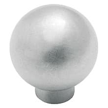 1-1/4" Allison Value Hardware Round Knob, Brushed Chrome