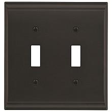 Candler 4-7/8" 2 Toggle Wall Plate