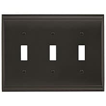 Candler 6-1/2" 3 Toggle Wall Plate