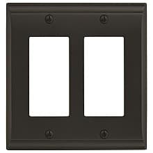 Candler 4-7/8" 2 Rocker Wall Plate