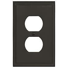 Mulholland 3-3/16" 1 Receptacle Wall Plate