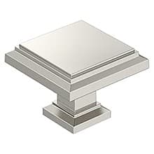 1-1/4" Appoint Cabinet Knob, Polished Nickel