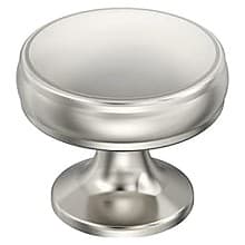 1-1/4" Renown Cabinet Knob, Polished Nickel