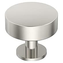 1-1/4" Radius Cabinet Knob, Polished Nickel