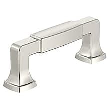 3" Stature Cabinet Pull, Polished Nickel