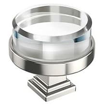 1-1/2" Glacio Premium Round Cabinet Knob