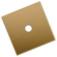 30mm Ladera Square Cabinet Knob Backplate