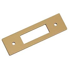 76mm Medora Rectangle Cabinet Pull Backplate