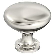 1-1/4" Edona Cabinet Knob Polished Nickel