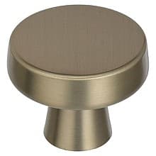 1-5/16" Blackrock™ Mushroom Knob, Golden Champagne