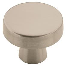 1-5/16" Blackrock™ Mushroom Knob, Satin Nickel