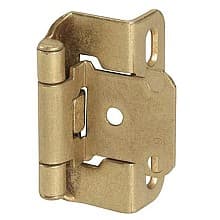 Partial Wrap-Around Face-Frame Hinge, Self-Closing, 1/2" Overlay