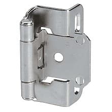 Partial Wrap-Around Face-Frame Hinge, Self-Closing, 1/2" Overlay