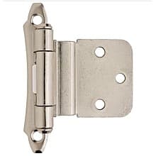 3/8" Inset Face Mount Hinge, Imperia Design, Self-Closing