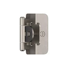 Double Demountable Hinge, Self-Closing, 1/2" Overlay