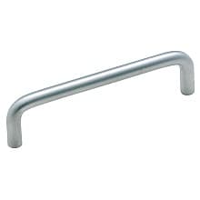 4" Allison™ Value Wire Pull, Brushed Chrome, Zinc