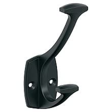 Vicinity Double Robe Hook, Polished Chrome