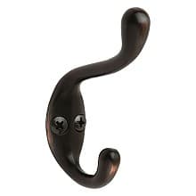 3-5/16" x 3-1/4" Medium Coat/Hat Hook