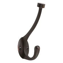 5-1/2" x 5-1/2" Pilltop Coat/Hat Hook, Oil-Rubbed Bronze Finish