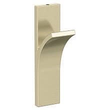 5-1/8&quot; x 5-1/8&quot; Apex Single Prong Decorative Wall Hook, Polished Chrome