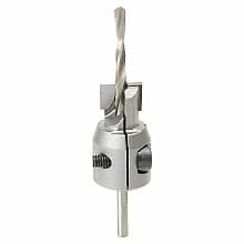 29/64" - 5/8" x 1-3/32" Carbide Tipped Adjustable Countersink Bit, 1/8" - 9/32" Shank