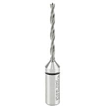 3.2mm x 70mm Cutting Edge Brad Point Boring Bit, Right Hand, 10mm Shank