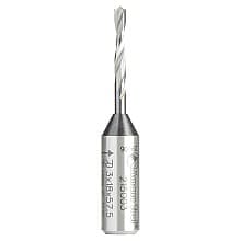 3mm x 57.5mm Dowel Drill Brad Point Boring Bit, Right Hand, 10mm Shank