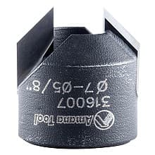 16mm x 16.5mm Carbide Tipped Countersink Bit, Right Hand, 7mm Shank