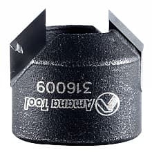 18mm x 16.5mm Carbide Tipped Countersink Bit, Right Hand, 9mm Shank