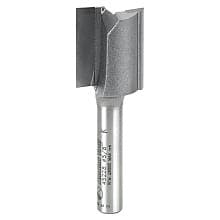 5/8" High Production Straight Plunge Router Bit, 2-Flute, 1/4" Shank