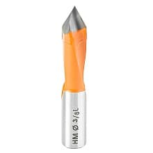 3/8" x 57mm Through-Hole Boring Bit, Left Hand