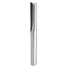 1/4" x 2-1/2" Double Straight Plastic Cutting Router Bit, 2-Flute, 1/4" Shank