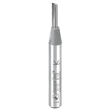 1/8" x 2" High Production Straight Plunge Router Bit, 1-Flute, 1/4" Shank
