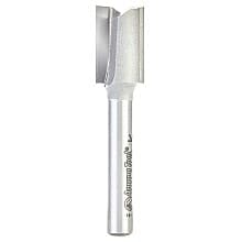 31/64" x 2-1/4" High Production Straight Plunge Router Bit, 2-Flute, 1/4" Shank