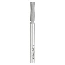 1/4" x 3-1/4" High Production Straight Plunge Router Bit, 2-Flute, 1/4" Shank