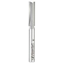 1/4" x 2-1/2" High Production Straight Plunge Router Bit, 2-Flute, 1/4" Shank