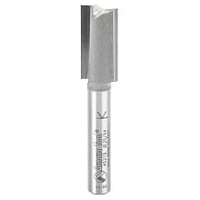 10mm x 2-1/8" Straight Plunge Router Bit, 2-Flute, 1/4" Shank