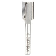 1/2" x 2-1/4" High Production Straight Plunge Router Bit, 2-Flute, 1/4" Shank