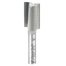 1/2" x 1-3/4" High Production Straight Plunge Router Bit, 2-Flute, 1/4" Shank