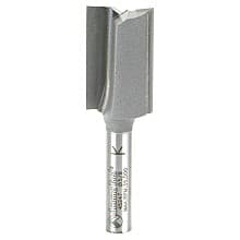 5/8" x 2-1/4" High Production Straight Plunge Router Bit, 2-Flute, 1/4" Shank